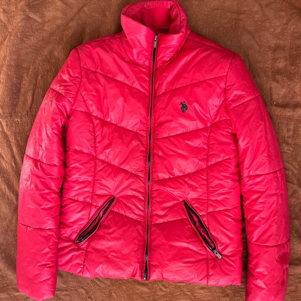 Ralph Lauren Red Puffer Jacket